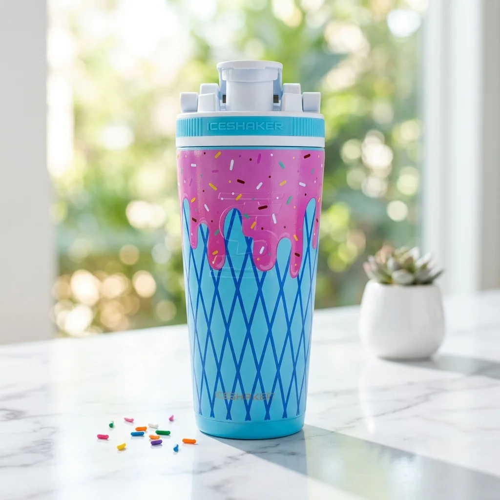Custom painted colorful drip tumbler by Pt Dezign Co.